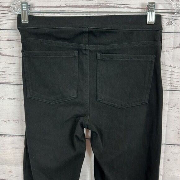 Spanx Perfect Pant Womens Small Black Slim Straight Pull on Stretch Pockets - Picture 4 of 15